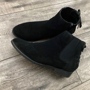 BLACK ANKLE BOOTS